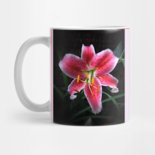 Pink Day Lily Mug